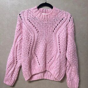 Stine Goya  Alex Mohair Knit Pullover - Pink